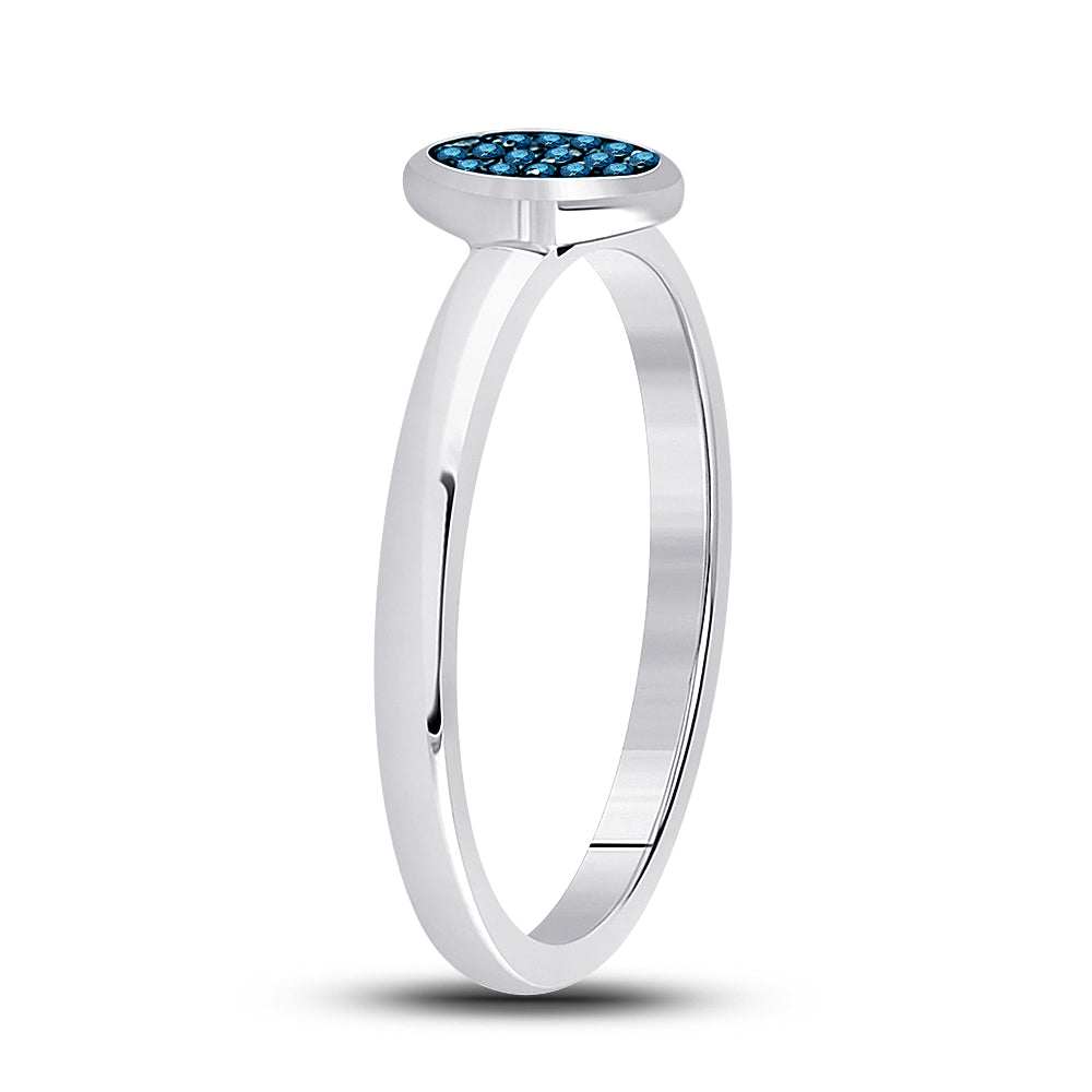 1/200CTW-DIA MICRO-PAVE RING