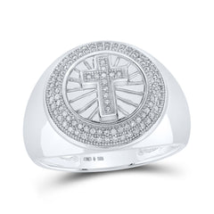 1/3CT-DIA MICRO-PAVE MENS BAND