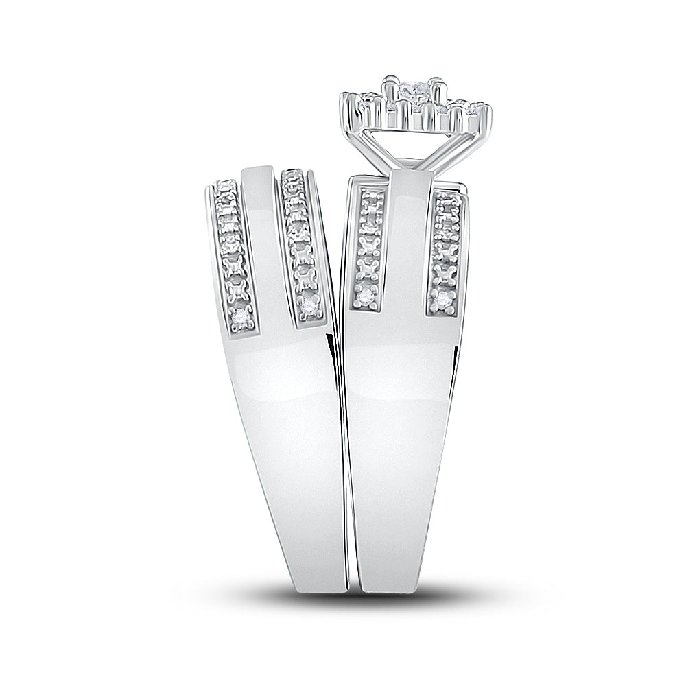 1/4CT-DIA FASHION TRIO SET