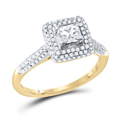 1 CT-DIA 3/8CT-CPR BRIDAL RING