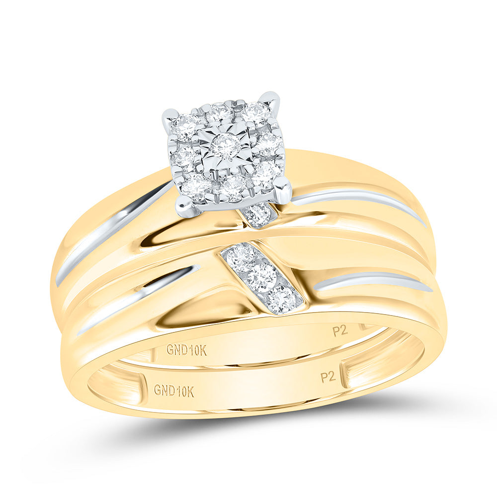 1/5CTW-DIA FASHION TRIO-SET