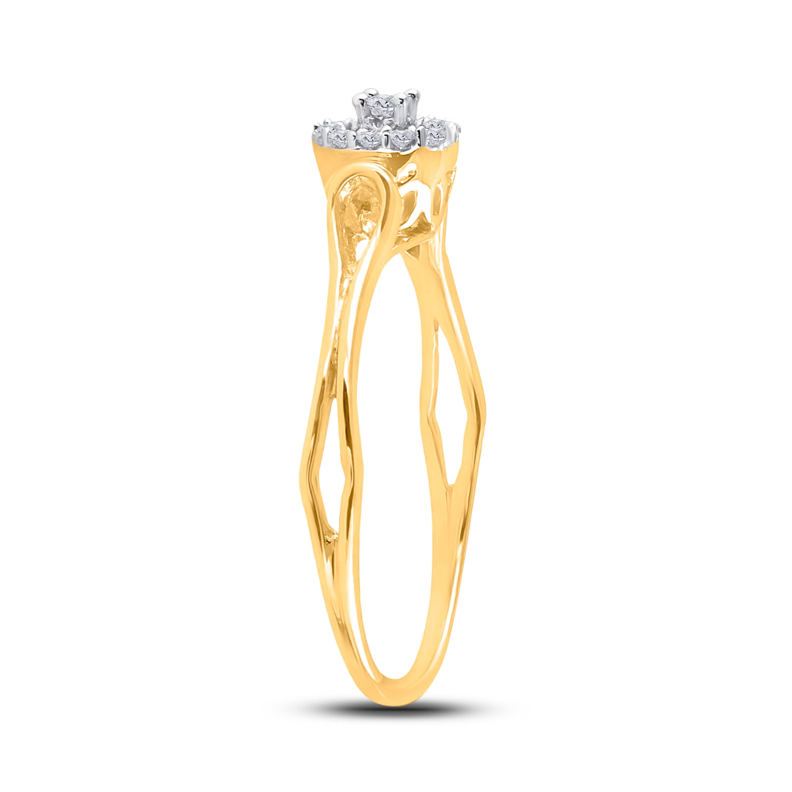 1/10CT-DIA BRIDAL RING