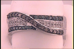 1/2CTW-DIA FASHION BLUE BAND