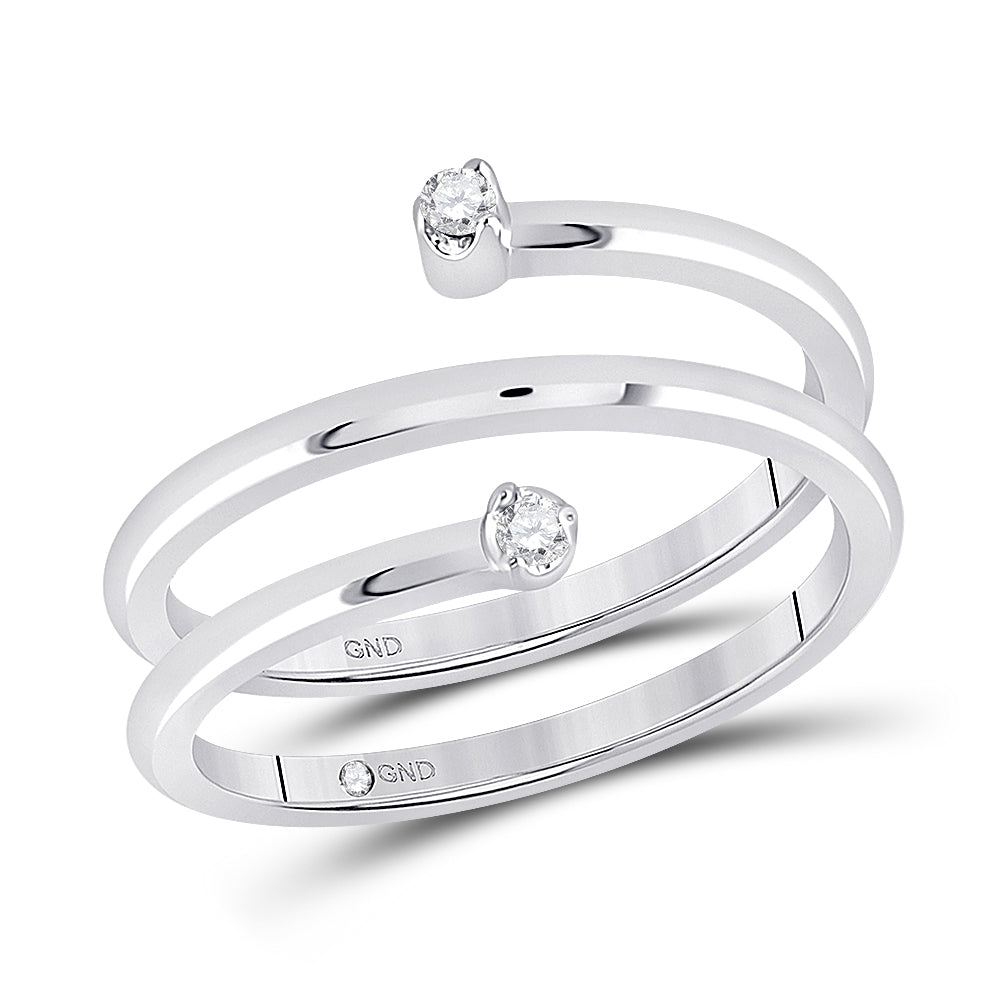 1/12 CTW-DIA SPIRAL RING S-6