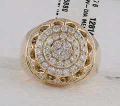 1 1/2CTW-DIA MENS RING