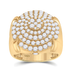 2 3/4CTW-DIA MENS RING