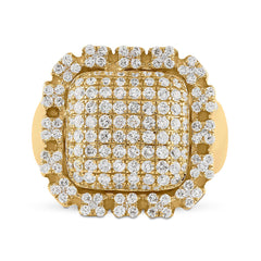 2 1/2CTW-DIA MENS RING