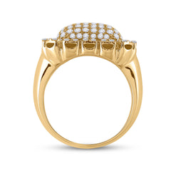 2 1/2CTW-DIA MENS RING