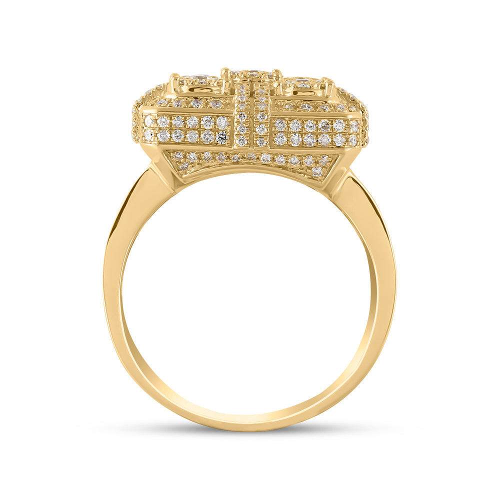 2 CT-DIA MENS RING