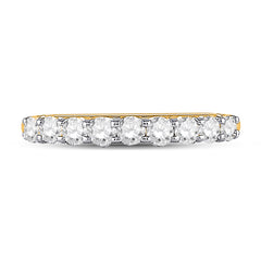 1/2CTW-DIA ANA M FASHION HIGH LADIES WEDDING BAND