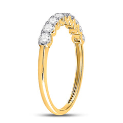 1/2CTW-DIA ANA M FASHION HIGH LADIES WEDDING BAND