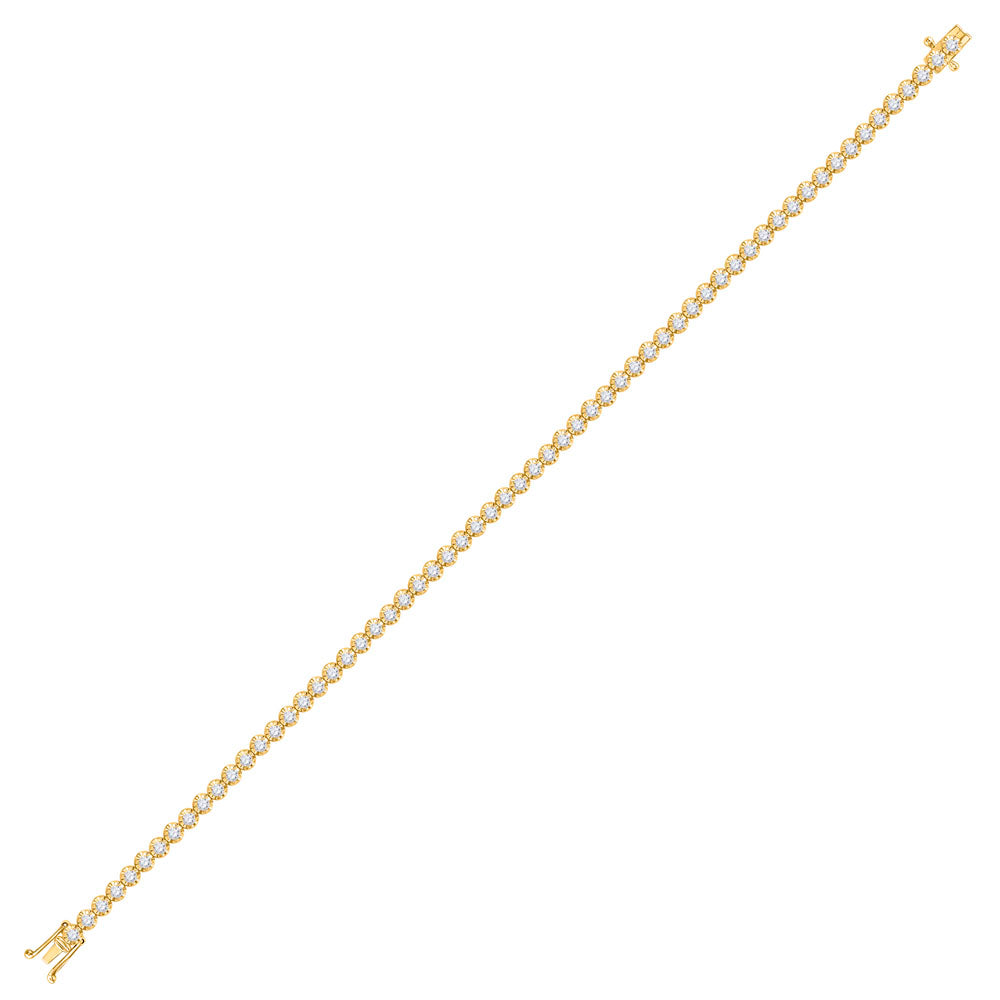 2 CTW-DIA NK TENNIS BRACELET(7 INCH)