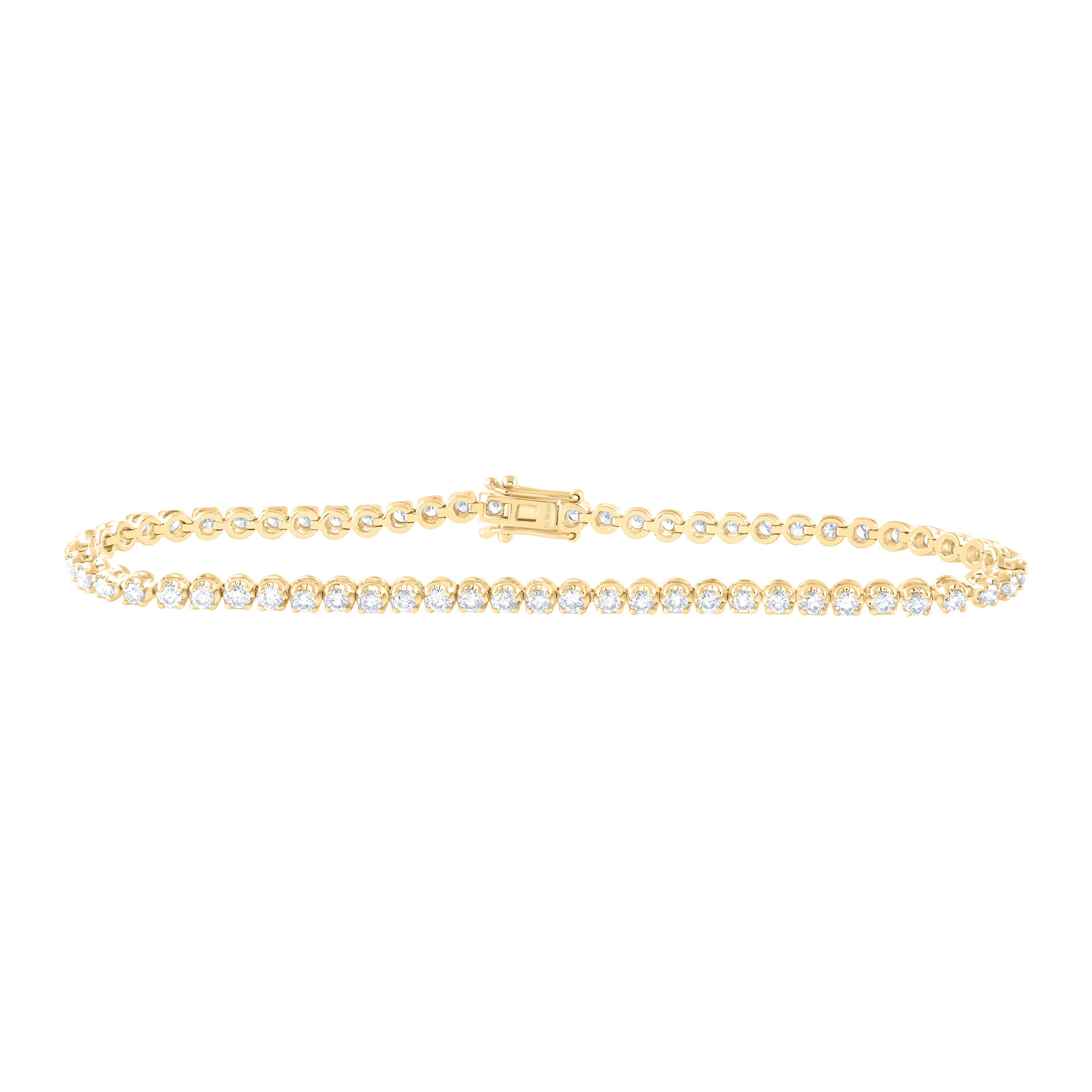 2 CTW-DIA NK TENNIS BRACELET(7 INCH)