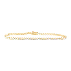 2 CTW-DIA NK TENNIS BRACELET(7 INCH)