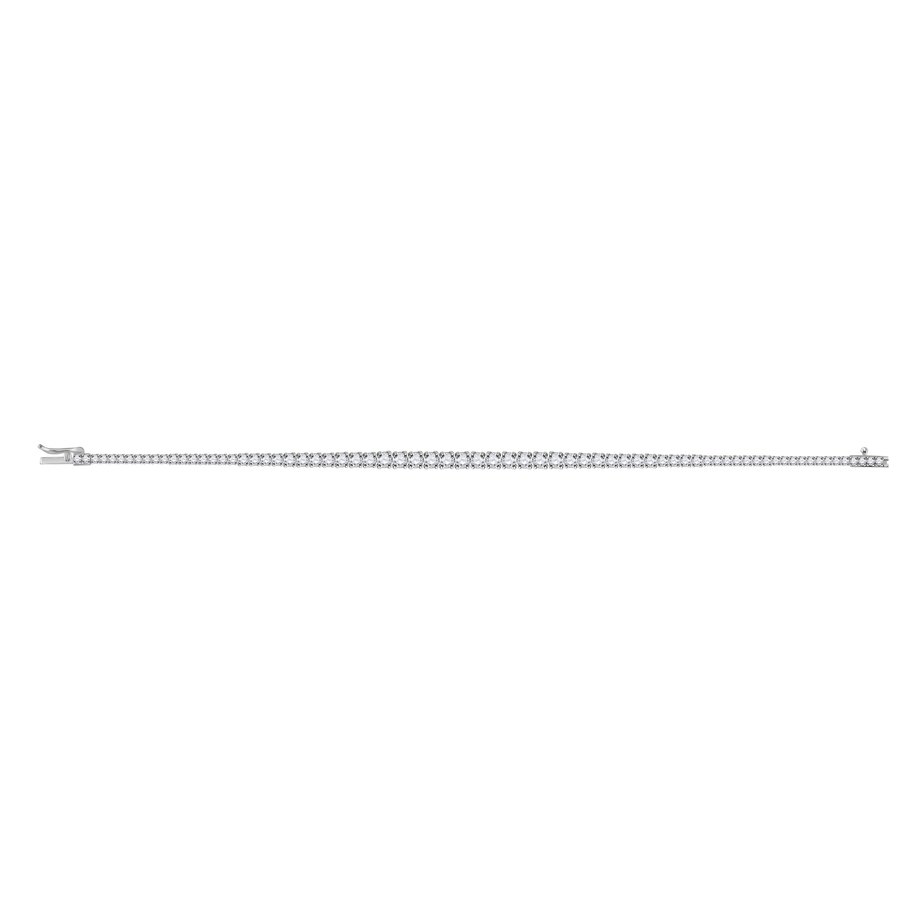 4CTW-DIA TENNIS  BRACELET