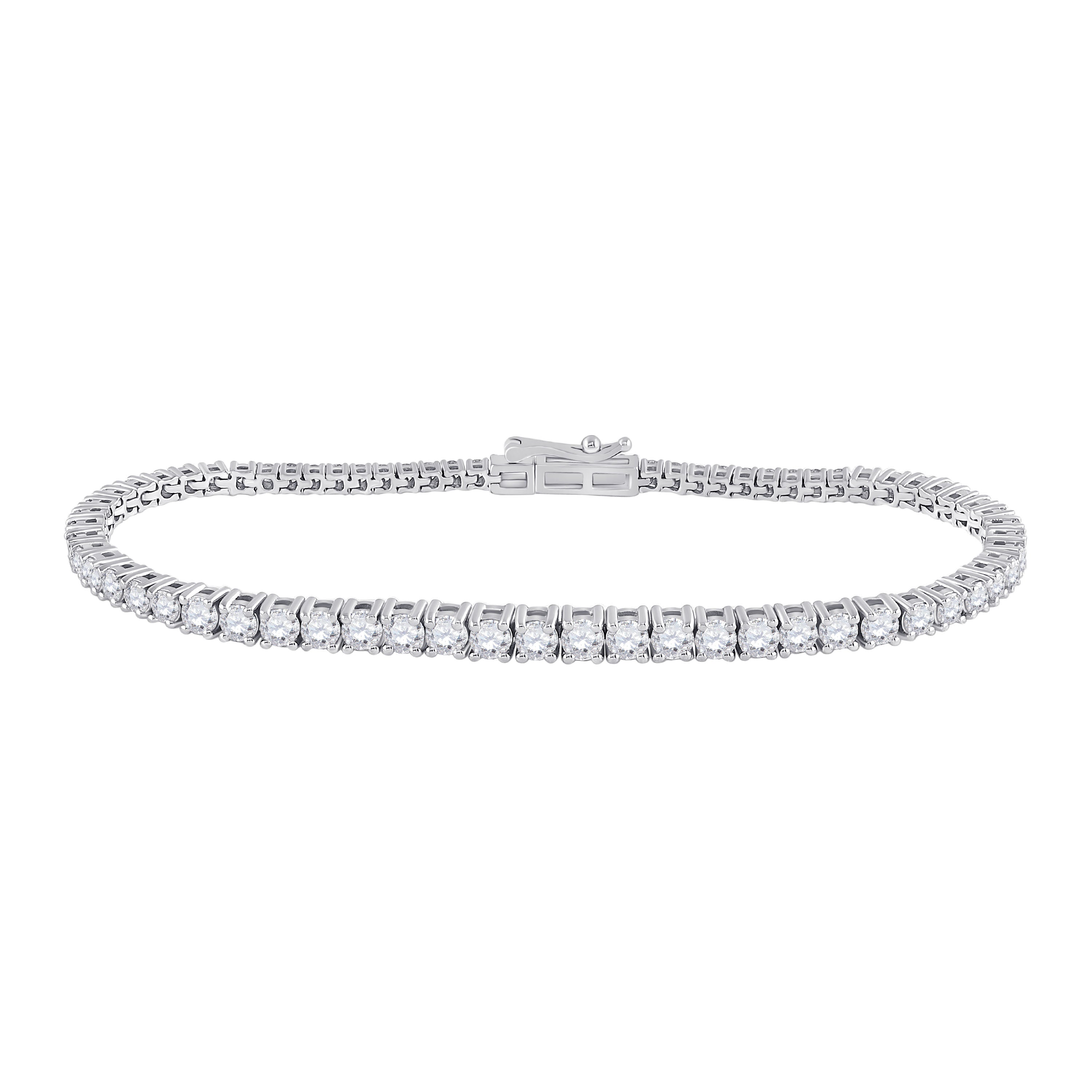 4CTW-DIA TENNIS  BRACELET