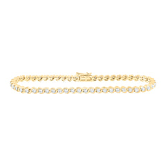 2CTW-DIA CN TENNIS  BRACELET