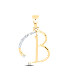 1/12CTW-DIA  "" B "" PENDANT