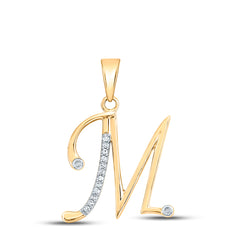 1/20CTW-DIA  "" M "" PENDANT