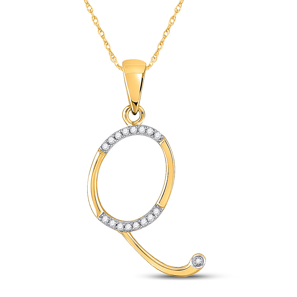 1/12CTW-DIA  "" Q "" PENDANT