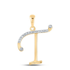1/10CTW-DIA  "" T "" PENDANT
