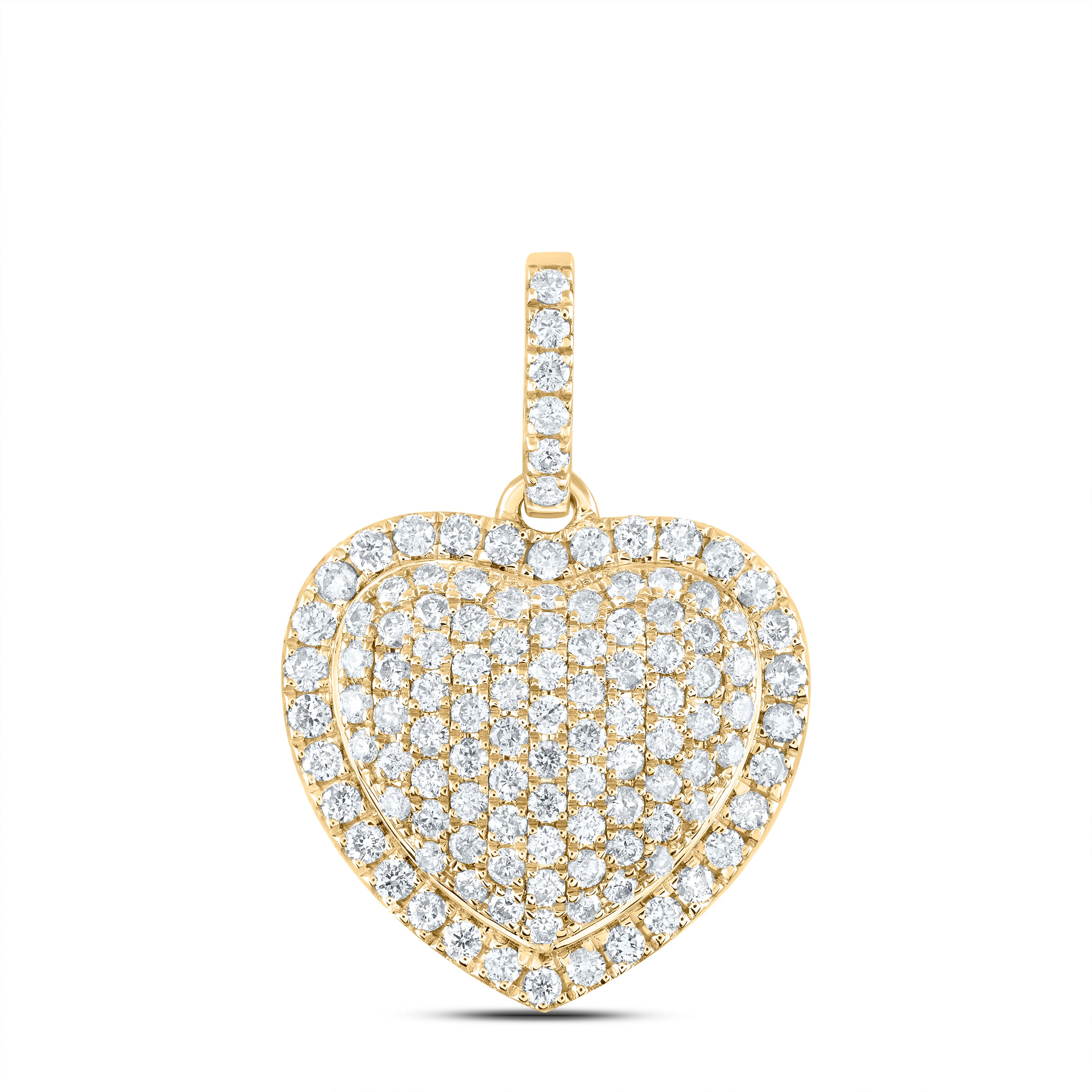 1CTW-DIA CN HEART PENDANT