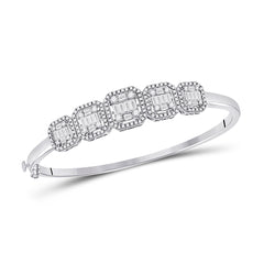 1 5/8CTW-DIA ANA M  DIANA BANGLE (55X64.80 MM)