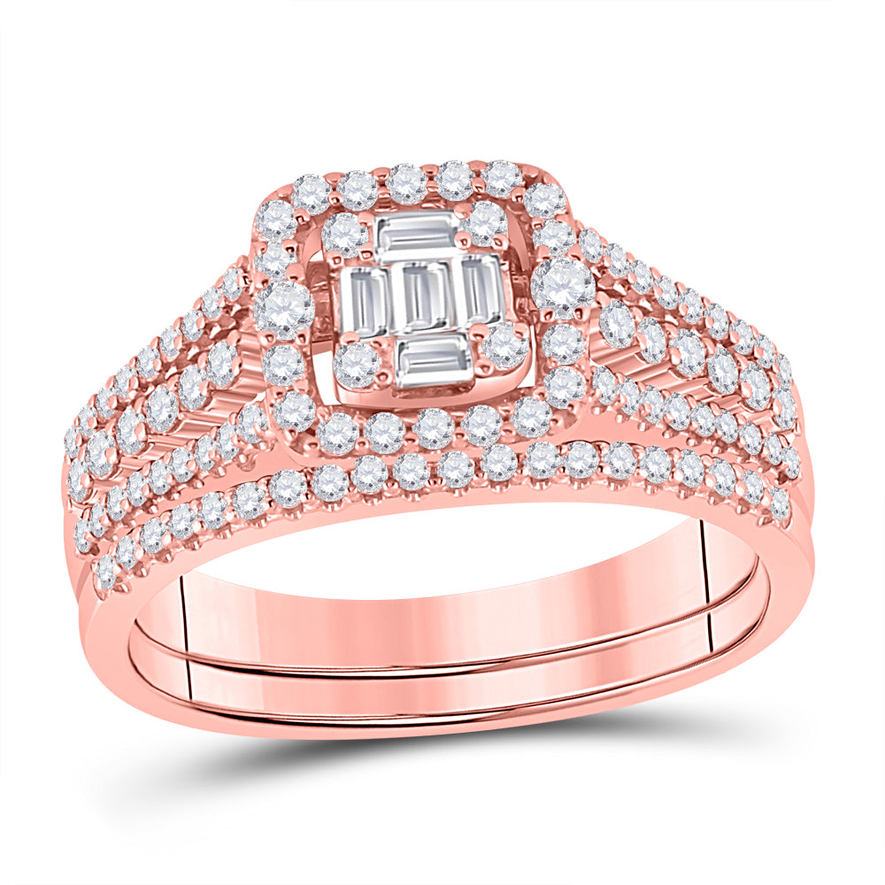7/8CT-DIA ANA M DIANA BRIDAL SET