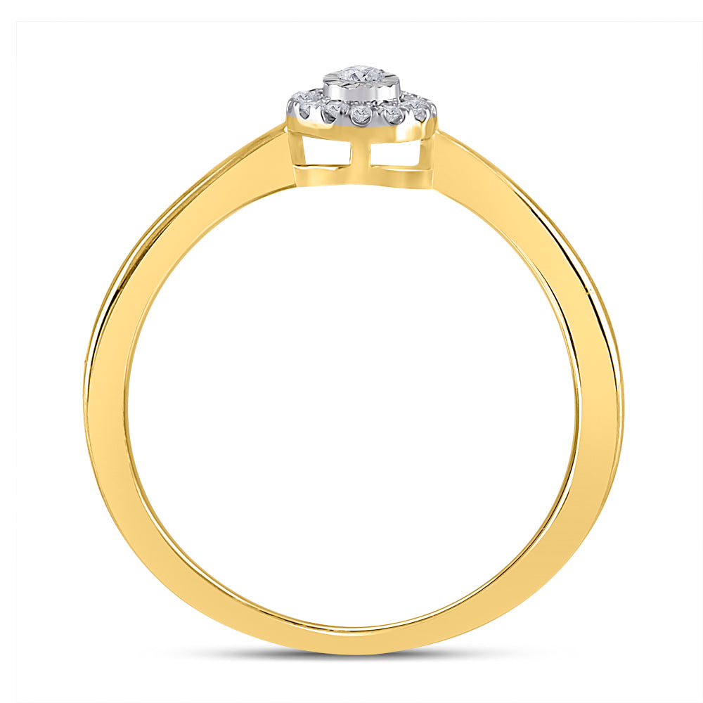 1/12CTW-DIA CN FASHION PROMISE RING
