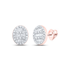 1/4CTW-DIA CN ROUND SHAPE EARRING