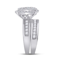 1 7/8CTW-DIA ANA M  HIGH TRIO SET