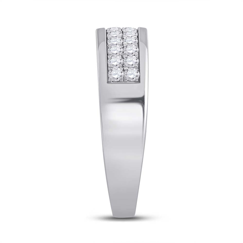 1 7/8CTW-DIA ANA M  HIGH TRIO SET