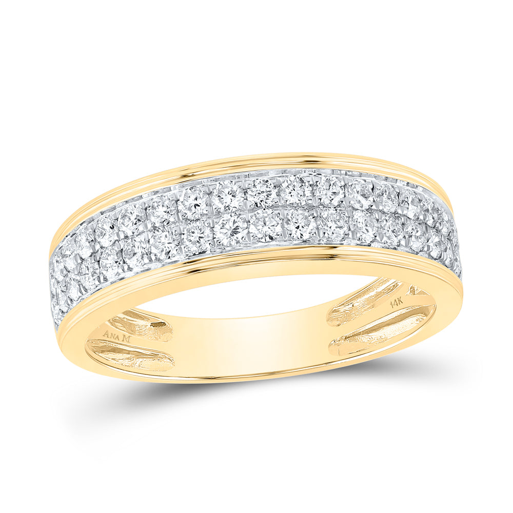 2 1/5CTW-DIA ANA M 1/5CT-CRD HIGH TRIO
