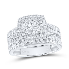 1 3/8CTW-DIA ANA M BRIDAL SET