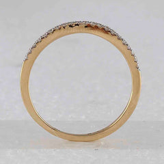 14kt Yellow Gold Womens Round Diamond Bridal Wedding Engagement Ring Band Set 3/4 Cttw