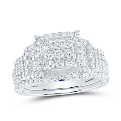 1CTW-DIA ANA M 1/20 SAPPHIRE CHERIE BRIDAL SET