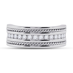 1/2CT-DIA CN TURKISH MENS MACHINE SET BAND