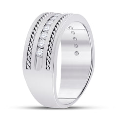 1/2CT-DIA CN TURKISH MENS MACHINE SET BAND