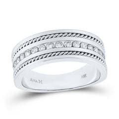 1/2CT-DIA CN TURKISH MENS MACHINE SET BAND
