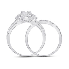 3/4CT-DIA ANA M DIANA BRIDAL SET