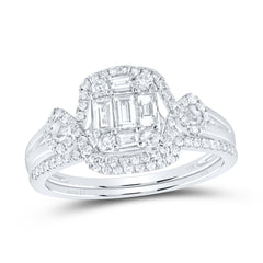 5/8CT-DIA ANA M DIANA BRIDAL SET