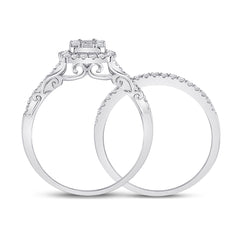 3/4CT-DIA ANA M  DIANA BRIDAL SET SET