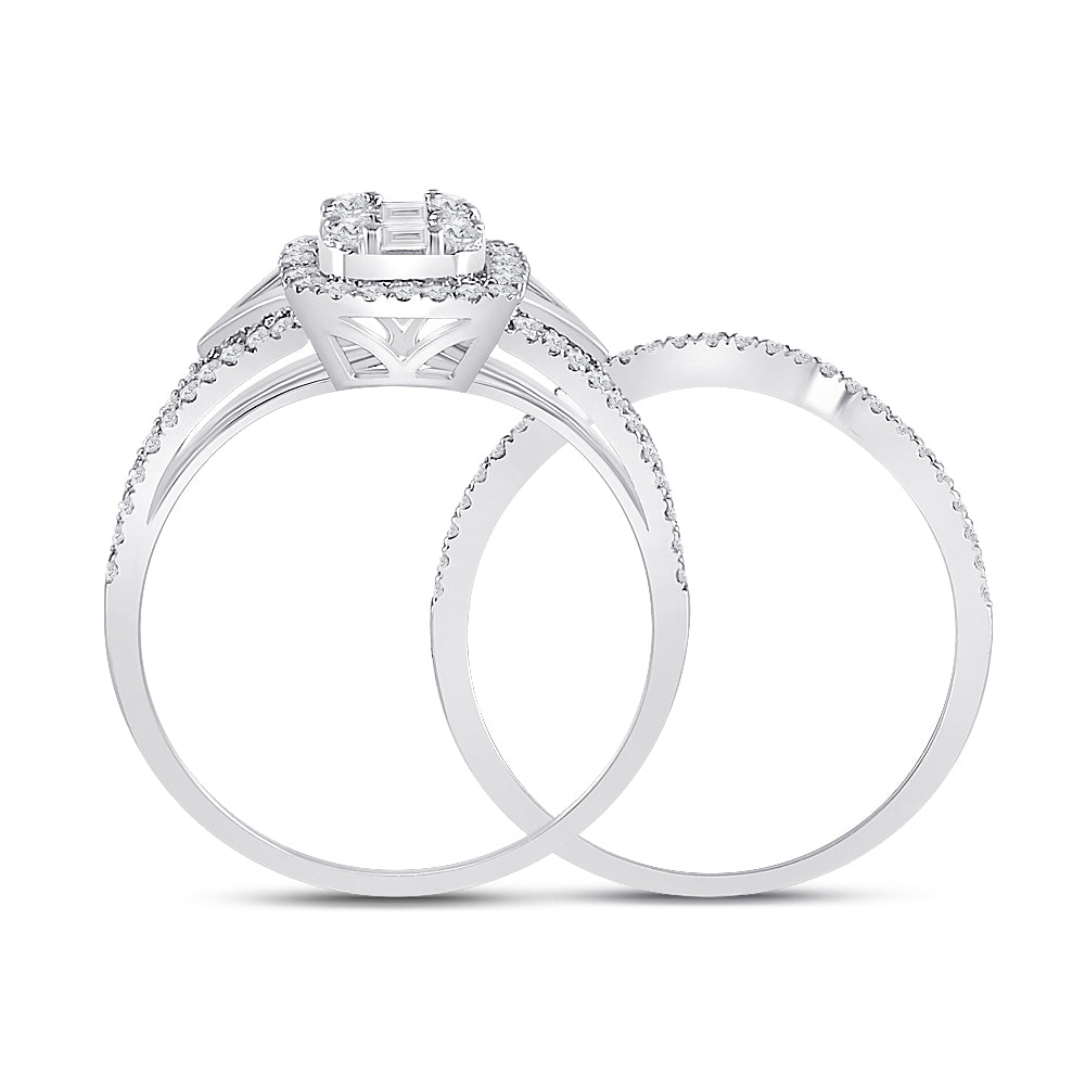 5/8CT-DIA ANA M DIANA BRIDAL  SET