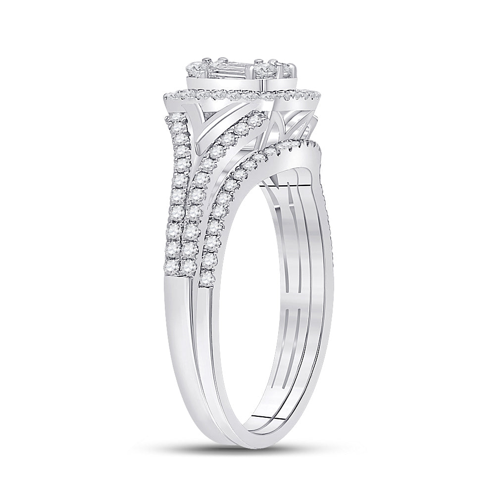 5/8CT-DIA ANA M DIANA BRIDAL  SET