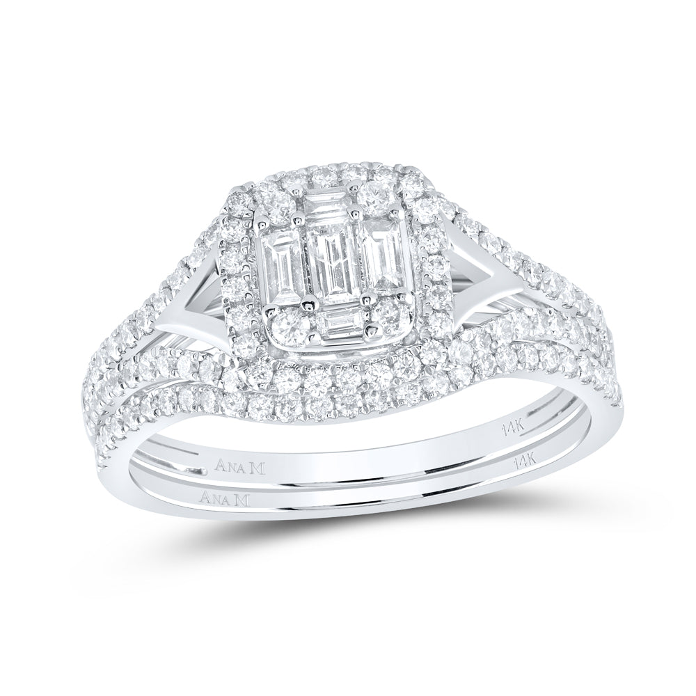 5/8CT-DIA ANA M DIANA BRIDAL  SET