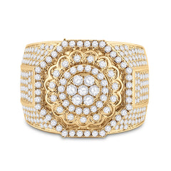 3 1/2CTW-DIA CN MENS RING