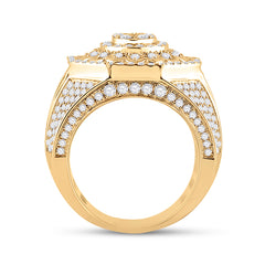 3 1/2CTW-DIA CN MENS RING