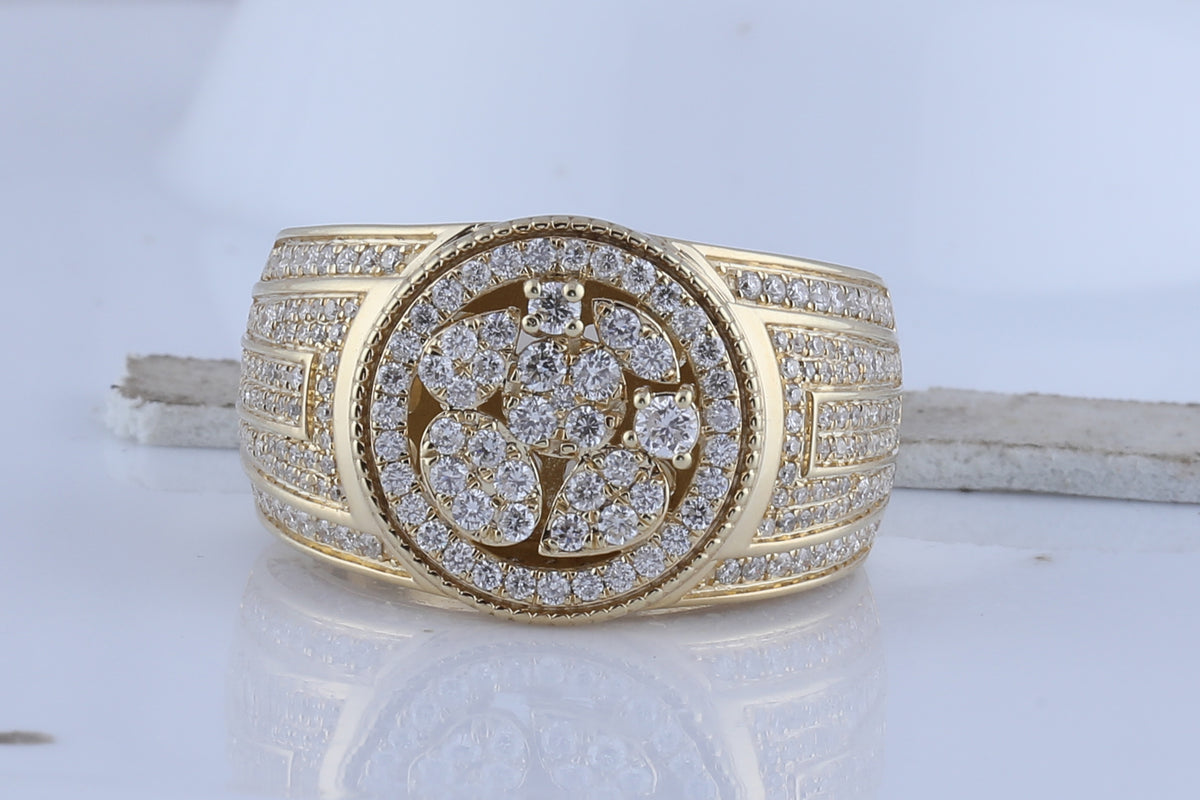 2 1/5CTW-DIA MENS RING