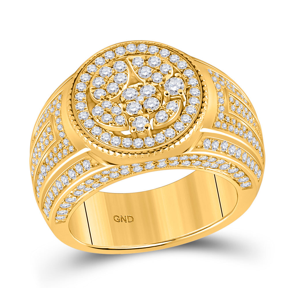 2 1/5CTW-DIA MENS RING
