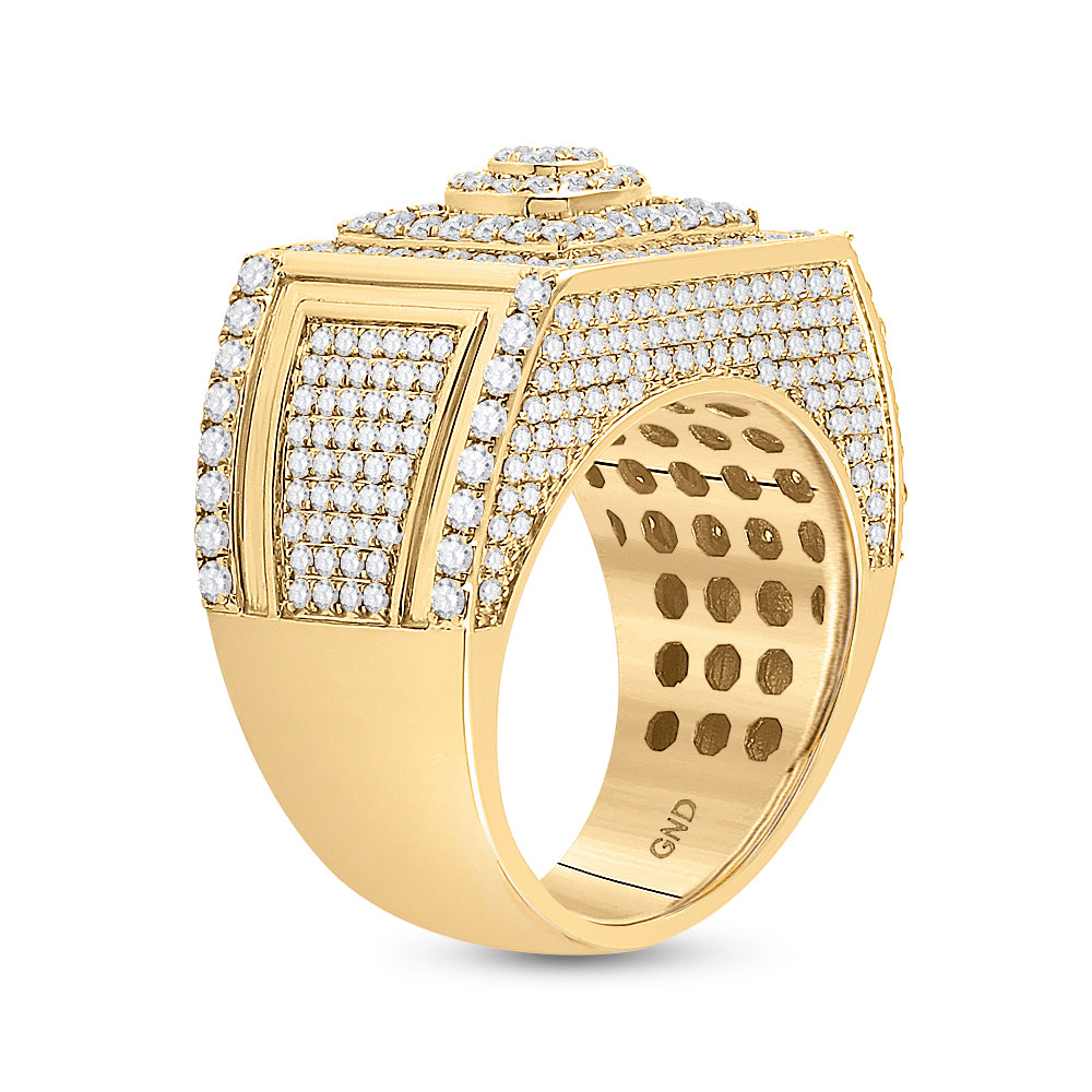 2 3/4CTW-DIA MENS RING